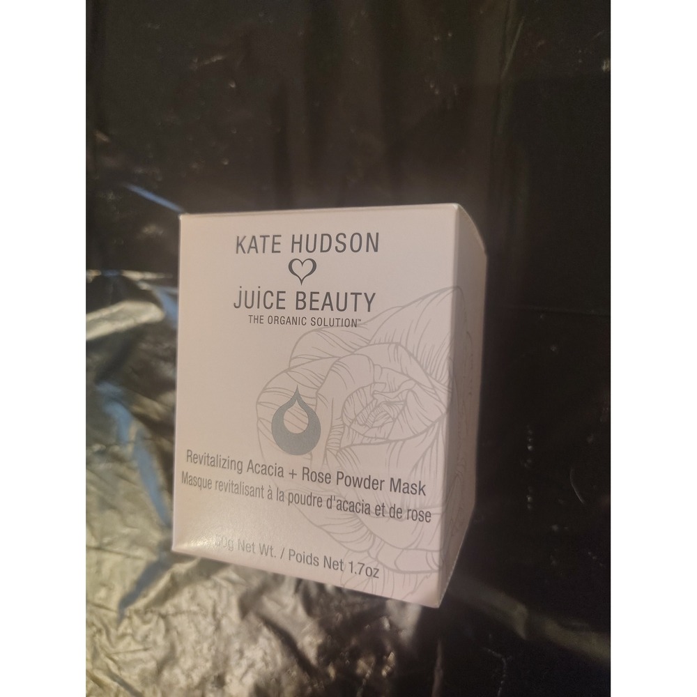 Juice Beauty Kate Hudson Revitalizing Acacia + Rose Powder Mask 1.7oz New Box